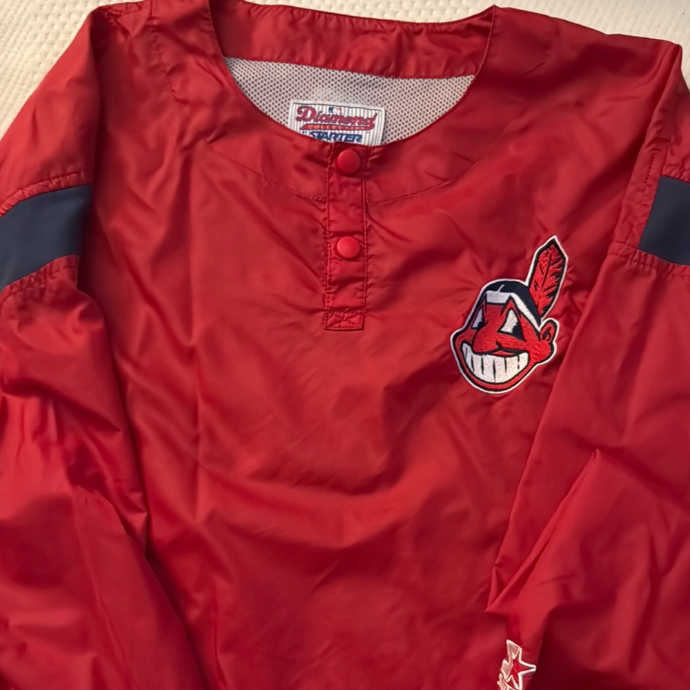 Cleveland Indians “Diamond Collection” Starter Windbreaker